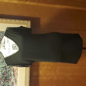 Embellished Tunic Top, XL